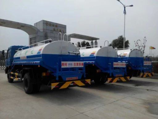 東風153灑水車-東風平頭12噸灑水車