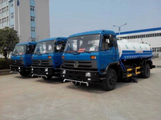 東風153灑水車-東風平頭12噸灑水車