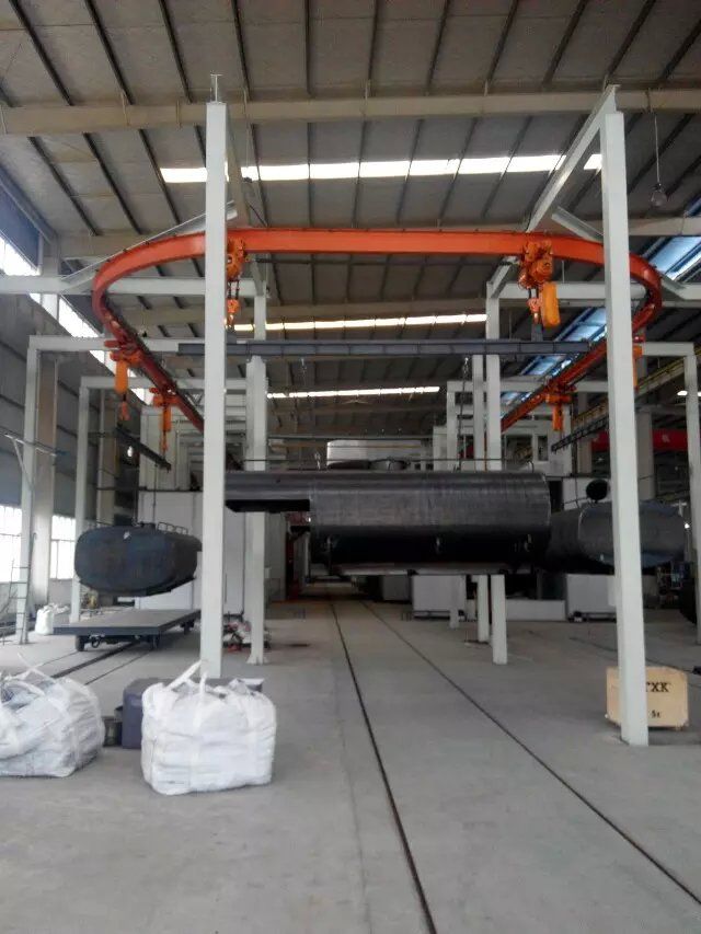 灑水車烤漆車間