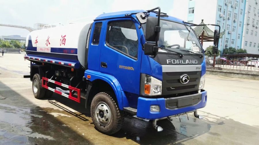 福田10噸灑水車圖片