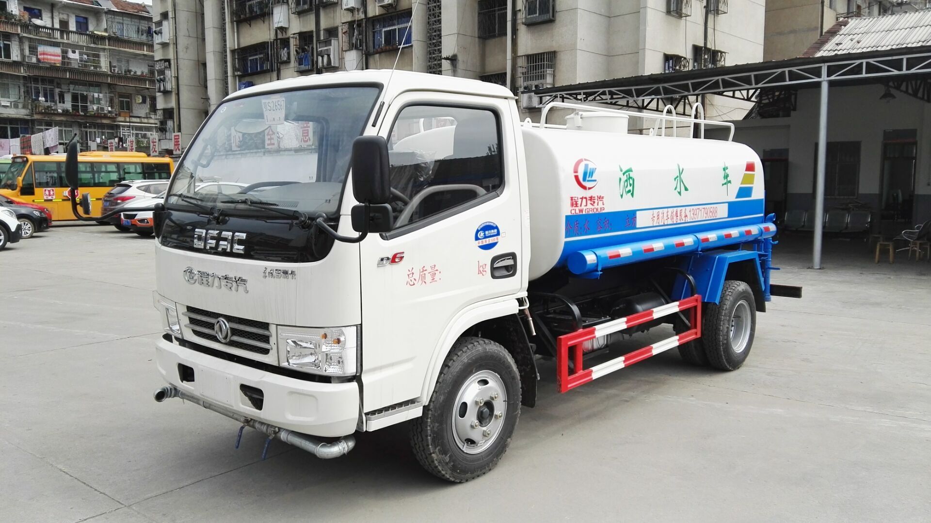 山東灑水車價格圖片