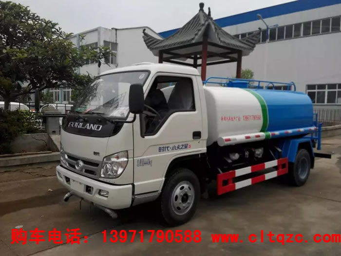 灑水車圖片