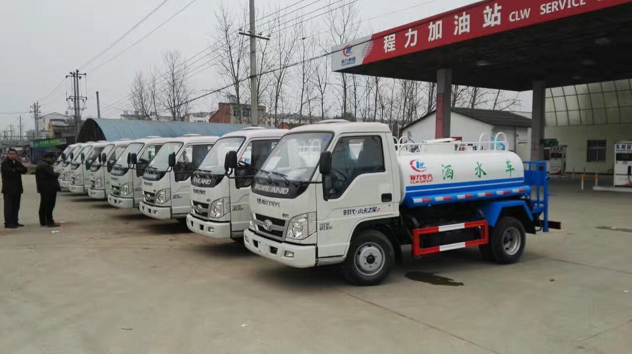 程力3噸灑水車圖片