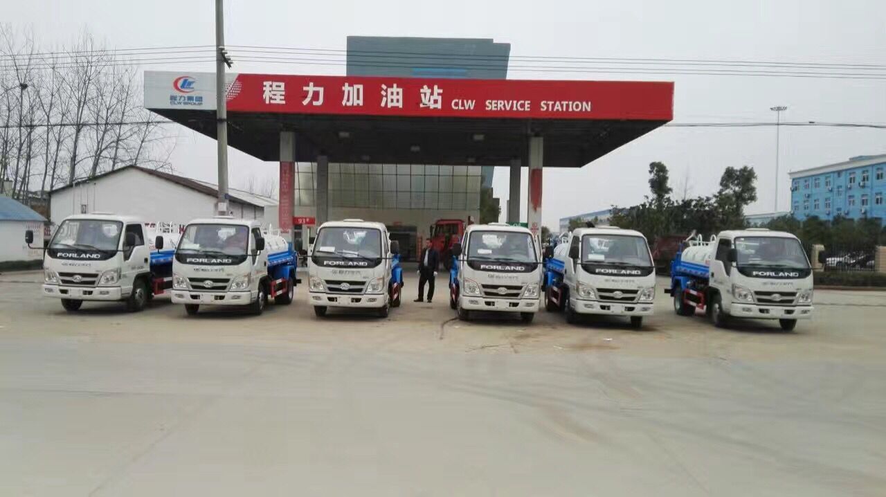 程力3噸灑水車圖片