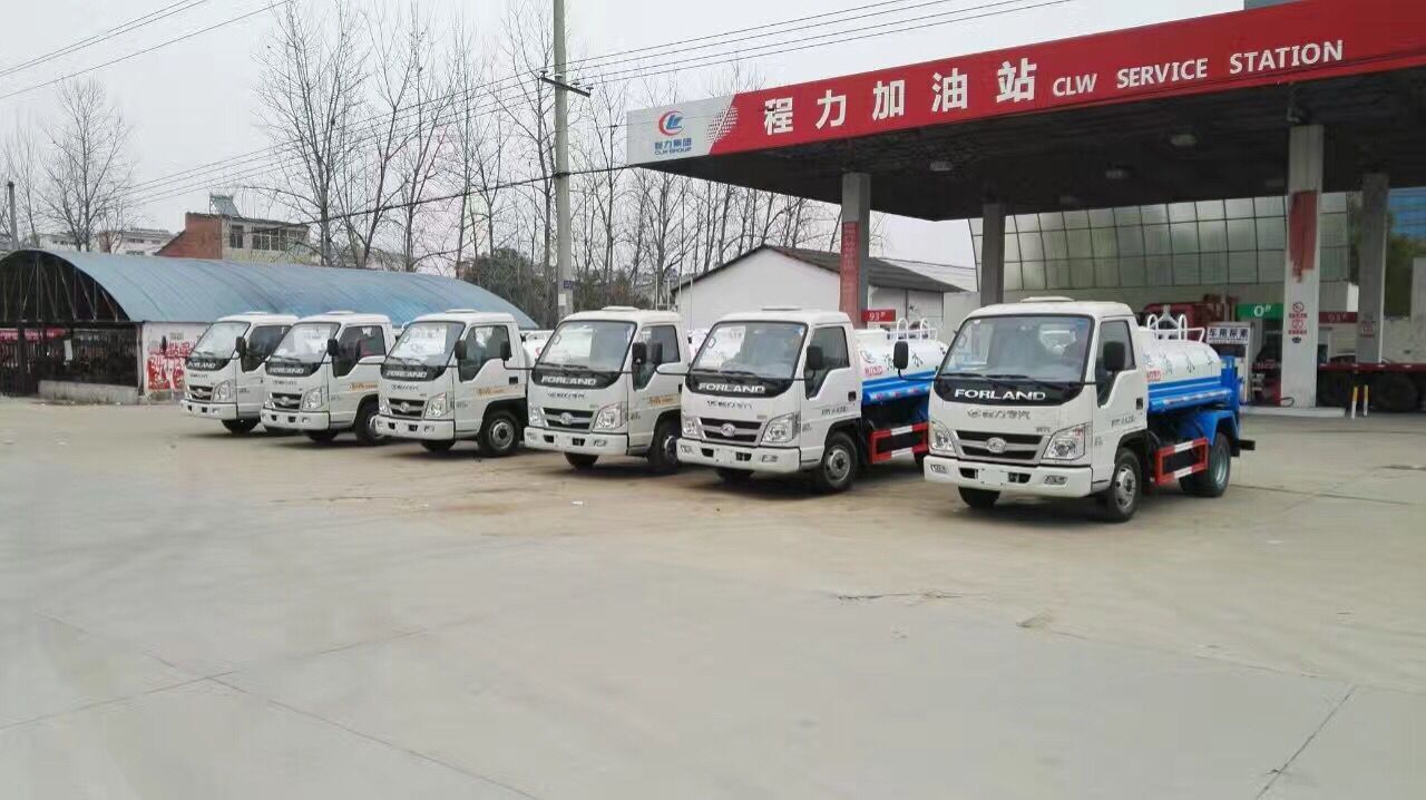 程力3噸灑水車圖片